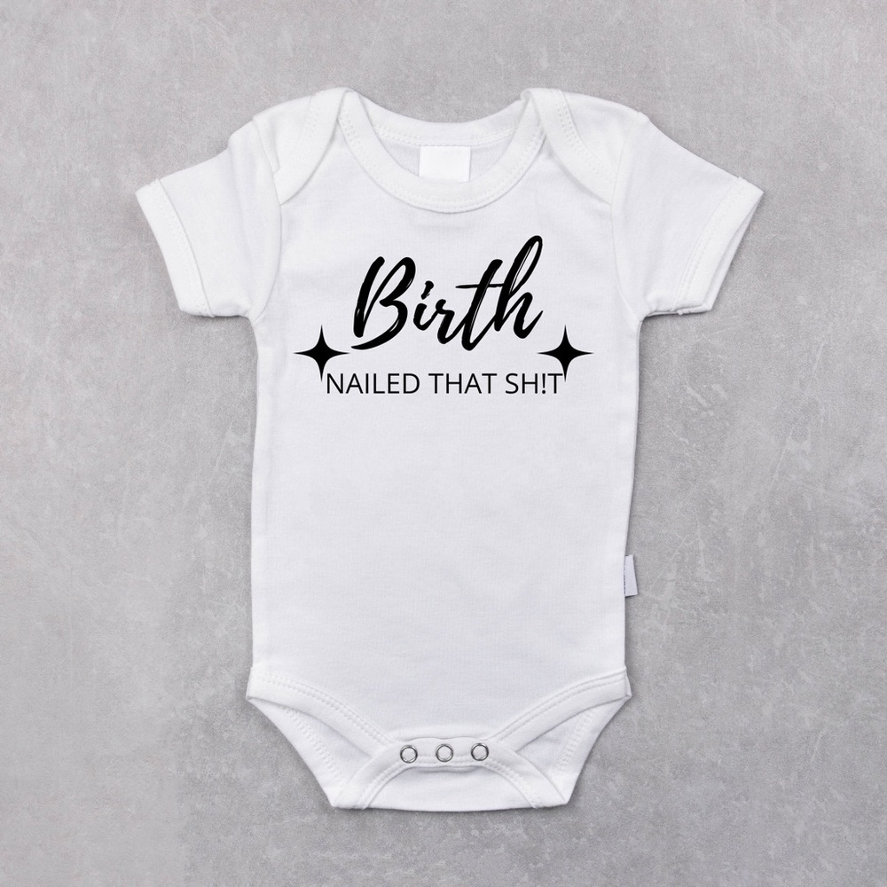 Funny baby onesie